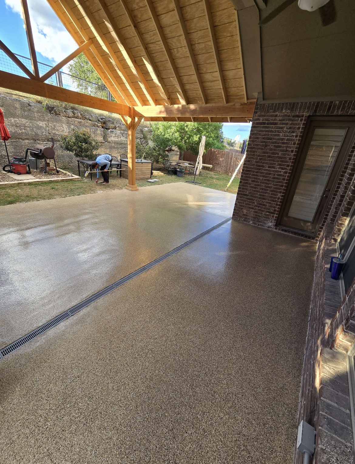 Outdoor Concrete Coating