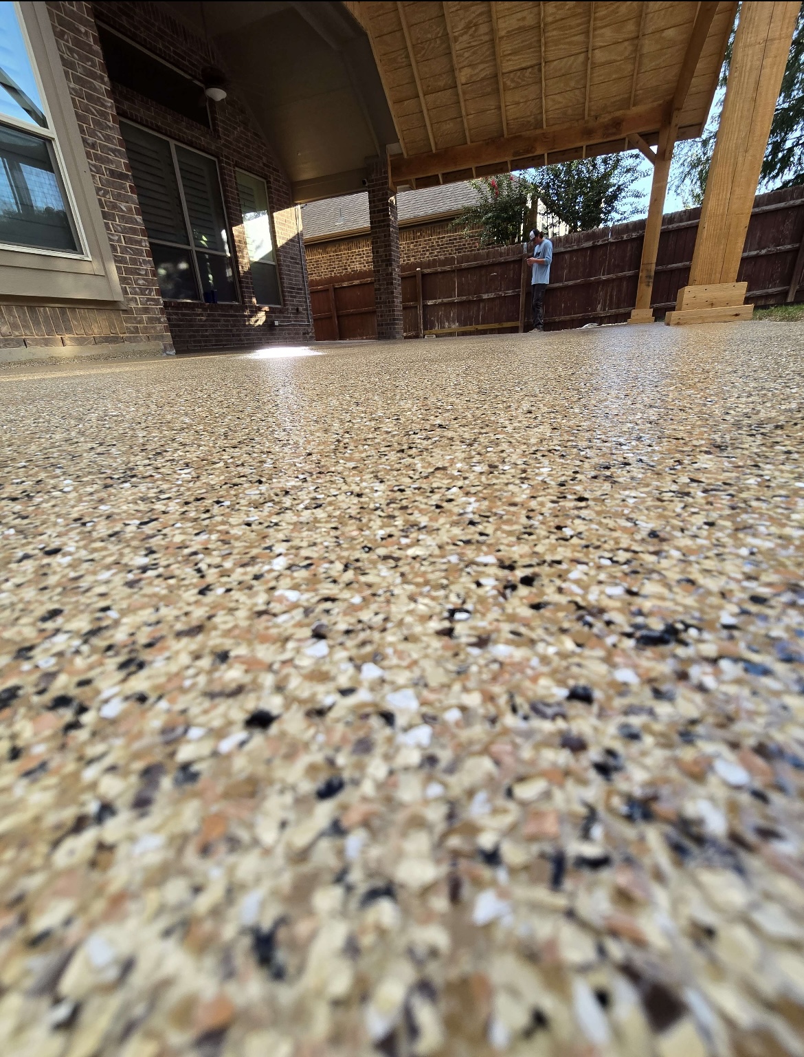 Decorative Flake Detail